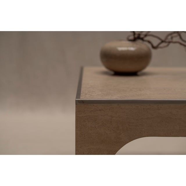 Travertine Coffee Tables, 1970s, Set of 2 For Sale - Image 4 of 13