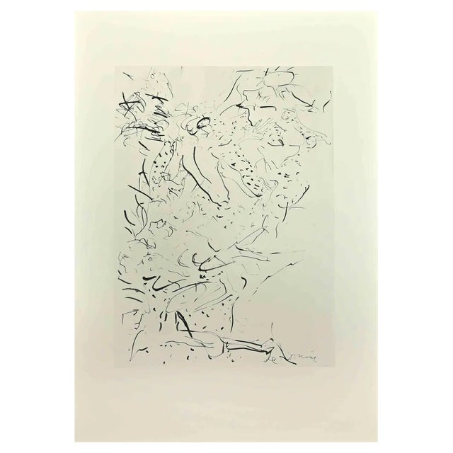 Willem De Kooning, After Brueghel (Spoleto), Offset Lithograph, 1980s For Sale