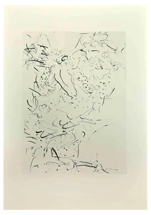 Willem De Kooning, After Brueghel (Spoleto), Offset Lithograph, 1980s