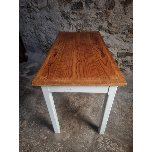 Vintage French Farmhouse Table, 1950s For Sale - Image 11 of 15