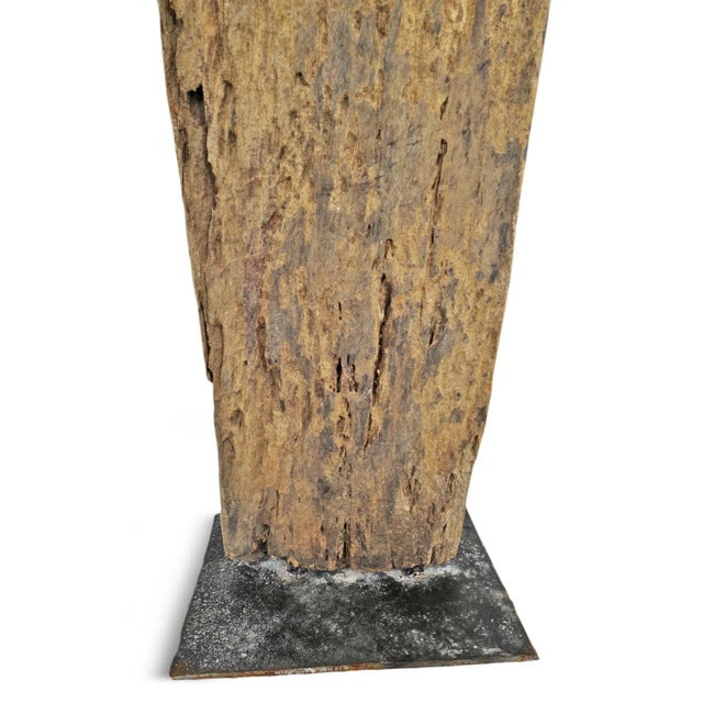 Antique Dogon Alligator Wood Panel For Sale - Image 9 of 10