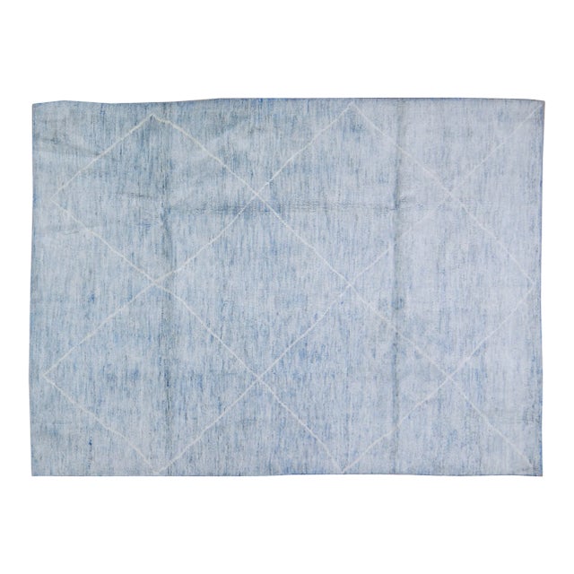 Moroccan Hand Knotted Beni Ourain Rug With Soft Texture,5'8"x7'10" For Sale