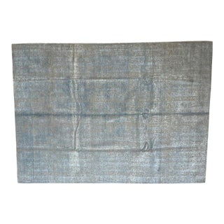 Silk and Wool Modern Style Rug, 9'1" X 12'4" For Sale