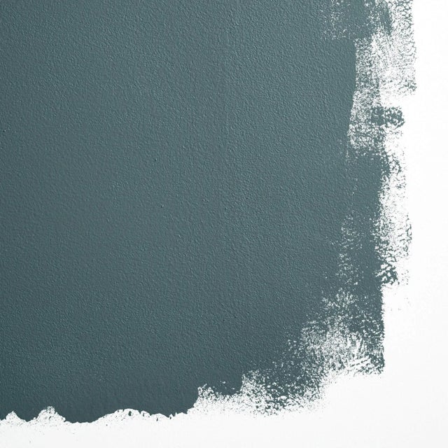 BACKDROP Adhesive Sample Swatch in Saturday On Sunday (Dark Blue-Gray with a Hint of Green) For Sale - Image 4 of 5