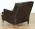 1960s A Pair of Very Rare Vintage Henredon Leather Club Chairs (Circa 1960) For Sale - Image 5 of 8