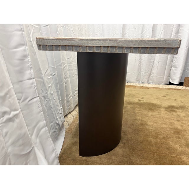 Curated Attributed to Arhaus Bell’Arte Console Table For Sale - Image 15 of 18