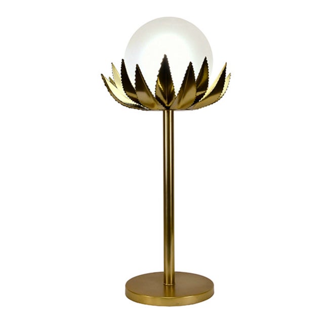 New special order item. Not vintage. Bring a touch of tropical charm and modern flair to any room with the Moxie Palm Leaf...