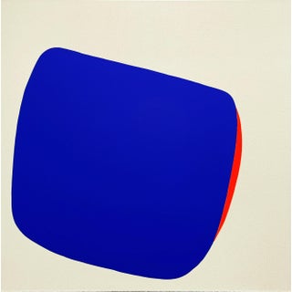 Gary Griffin "That Time My Mom Killed a Snake in Her House" Contemporary Blue Toned Painting, 2022 For Sale