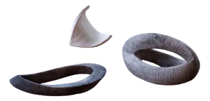 Danish Ceramic Pieces, Set of 3