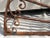 Metal Mid 19th Century Antique Wrought Iron Decorative Transom or Window Guard For Sale - Image 7 of 12