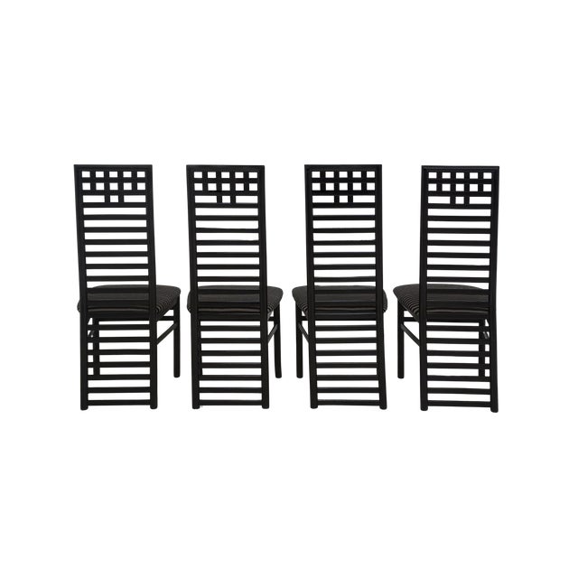 These chairs once belonged to a man named Victor, an architect with a strict uniform: black turtlenecks, wire-rimmed...