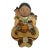 Vintage 1988 Cleo Teissedre Navajo Storyteller Southwestern Folk Art 12 Kids Dog Large 6" For Sale