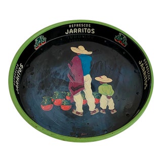 1950s Jarritos Mexican Bar Tray For Sale