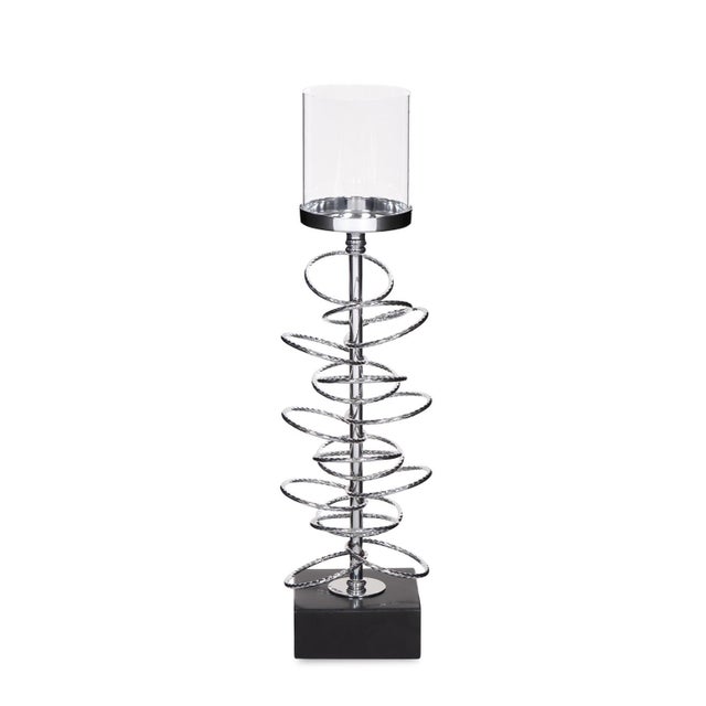 Contemporary Ring Toss Candle Holder- Medium For Sale - Image 3 of 9