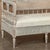 Wood 18th Century Swedish Gustavian Neoclassical Scraped Painted Bench For Sale - Image 7 of 18