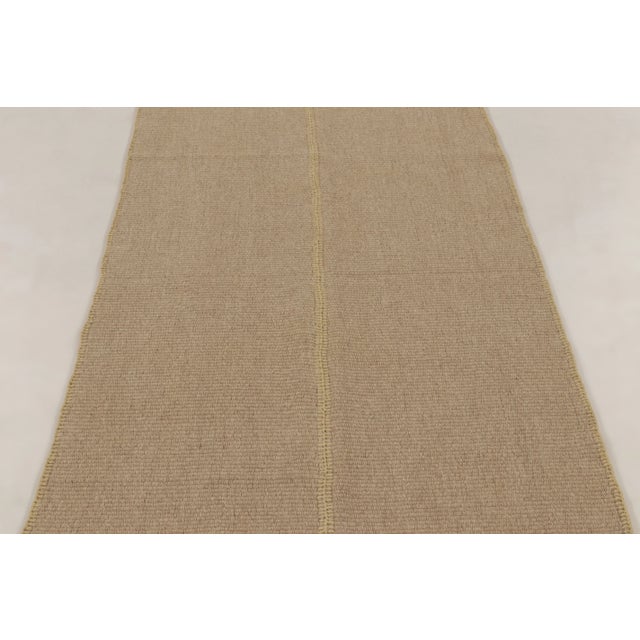 2020s Rug & Kilim's Contemporary Rez Kilim Flatweave Rug With Solid Field Design For Sale - Image 5 of 10