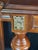Late 20th Century The Executive’s Alcove: Neoclassical Writing Console & Medallion Armchair Suite — 3 Pieces For Sale - Image 12 of 14