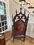Pair of Antique Victorian Gothic Revival High-Back Walnut Armchairs — C. 1870–1885 For Sale In Lexington, KY - Image 6 of 7