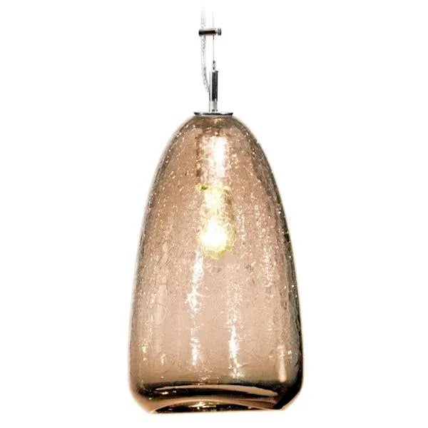 Tempo Summit Pendant Light from the Boa Lantern Collection in Tea For Sale - Image 4 of 4