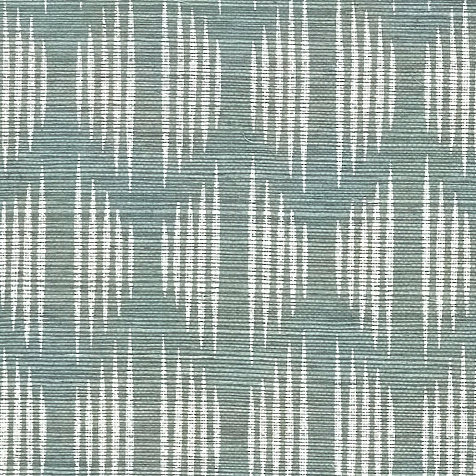 Schumacher X David Oliver Ovington Sisal Wallpaper in Mineral | Chairish
