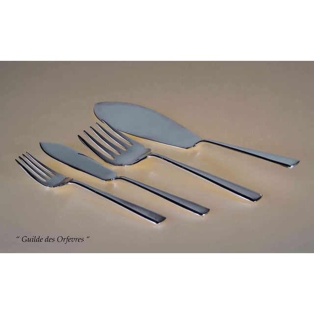 A Set of Fish Fish Eaters & Fish Servers, 26 Pieces, Leighton For Sale In New York - Image 6 of 18