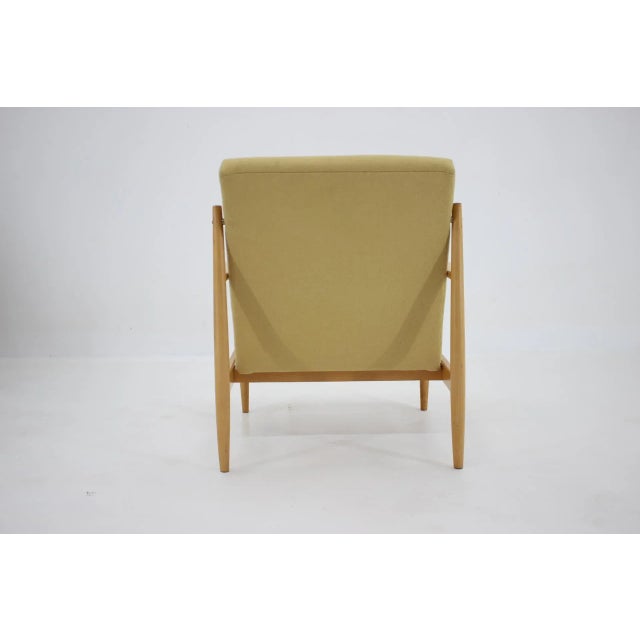 1960s Beech Armchair, Czechoslovakia, 1960s For Sale - Image 5 of 10