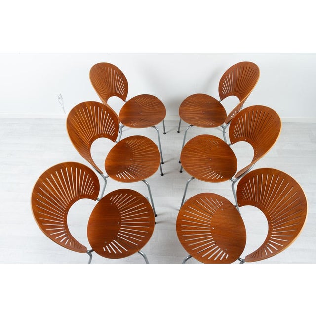 Teak Trinidad Dining Chairs by Nanna Ditzel for Fredericia, 1990s, Set of 6 For Sale - Image 12 of 18