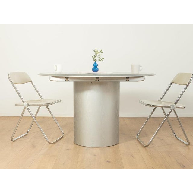 Silver Silver Quadrondo Dining Table by Erwin Nagel for Rosenthal For Sale - Image 8 of 10