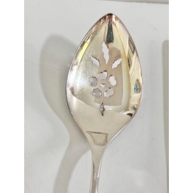 Vintage Community Morning Rose Silverplate Flatware Set, 52 Pieces For Sale - Image 10 of 12