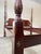 Wood Late 20th Century Craftique Chippendale Style Mahogany Four Poster King Bed, Vintage For Sale - Image 7 of 11