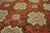 1900s Beige Geometric Folk Art Antique American Hooked Rug 5' 7'' X5' 7'' Woven Carpet For Sale - Image 9 of 11