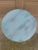 Wood Antique French Country Round Painted Walnut Side Table, Early 20th Century For Sale - Image 7 of 10