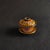Chinese Vintage Chinese Yellow Cloisonné Enamel Floral "Three-Piece" Tea Bowl Set For Sale - Image 3 of 6