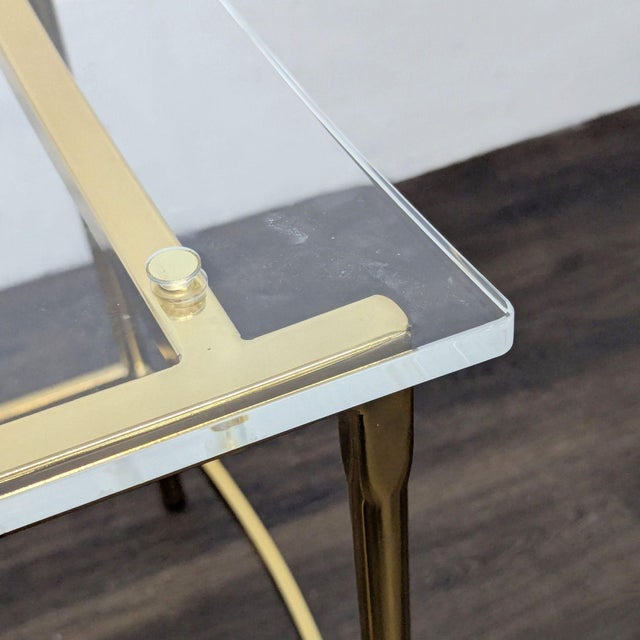 2020s Cb2 Chiaro Counter Stool For Sale - Image 5 of 8