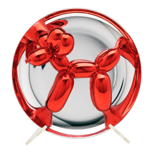 Jeff Koons, Balloon Dog (Red), Porcelain Sculpture, 1995