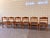 Scandinavian Dining Chairs in Pine, 1960s, Set of 6 For Sale - Image 4 of 6