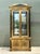 Vintage Mastercraft Brass Pediment Cabinet For Sale - Image 16 of 18