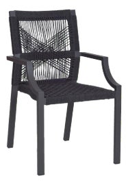 Example of Woodbridge Furniture Outdoor Dining Chairs