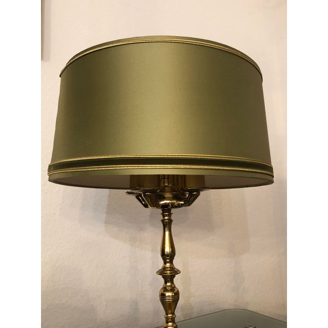 French Bouillotte Lamp in Brass, 1950s For Sale - Image 12 of 16