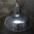 Industrial Vintage French Industrial Black Enamel Pendant Lamp For Sale - Image 3 of 5