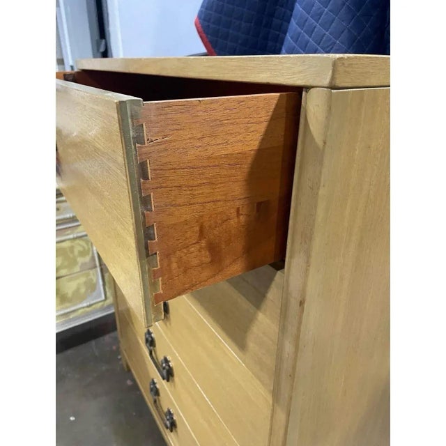 1950s Chinoiserie Highboy Dresser by Landstrom Furniture For Sale - Image 9 of 9