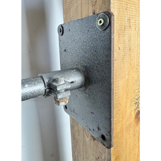 Large Vintage Industrial Aluminium Factory Wall Spotlight from Elektrosvit, 1970s For Sale - Image 9 of 18