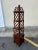 Pair of Hand Carved Fretwork Mahogany Corner Shelfs Bookcases Etageres For Sale - Image 11 of 11