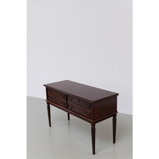 Danish Hepplewhite Mahogany Console Table from Farre Møbelfabrik, 1970s For Sale - Image 12 of 18