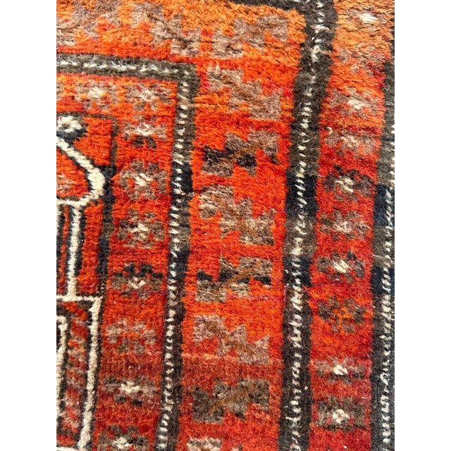 Turkmen Baluch Rug, 1950s For Sale - Image 10 of 18