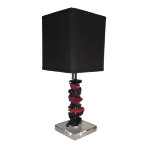 Luigi Benzoni Stacked Murano Chunk - Glass Lamp