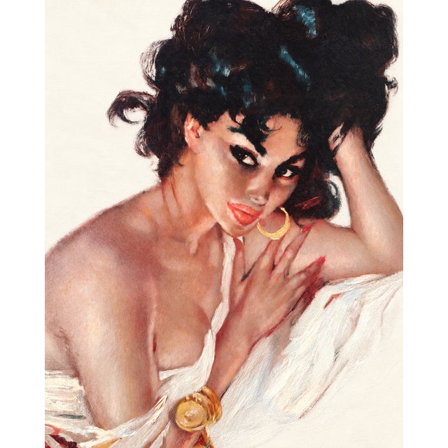 Charles Roka, Roma Woman Portrait, 1960s, Archival Pigment Print For Sale - Image 4 of 8