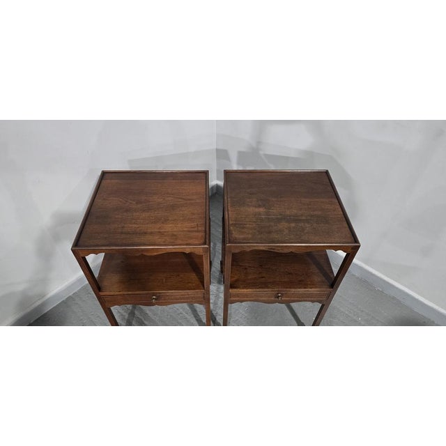 Regency Bedside Lamp Tables, 1920s, Set of 2 For Sale - Image 4 of 11