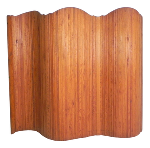 Room Divider with Pine Slats in the style of Baumann for S.N.S.A., 1950s