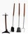 Seymour Manufacturing Company Mid Century Fireplace Tool Set by the Seymour Manufacturing Company C 1950/60’s For Sale - Image 4 of 5